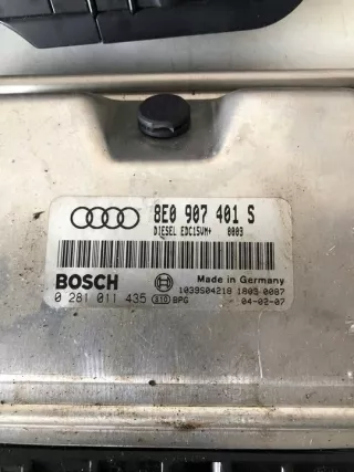 8E0907401S 0281011435 Блок управления двигателем Audi A4 B6 Арт e9674191, вид 2