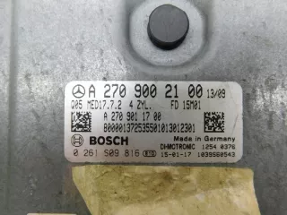 A27009002100 0261S09816 Блок управления двигателем Mercedes A W176 Арт e9676728, вид 3