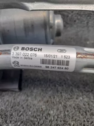 9824762480 Механизм стеклоочистителя (трапеция дворников) Peugeot 5008 2 Арт e9683729, вид 2