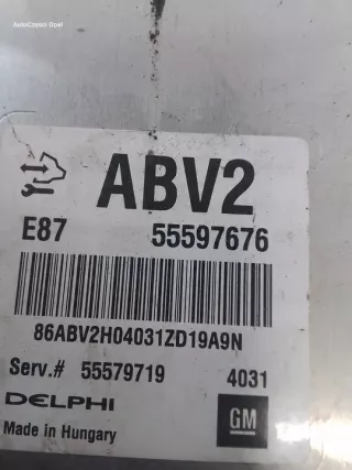 55597676 55579719 Блок управления двигателем Opel Astra J Арт e9689445, вид 3