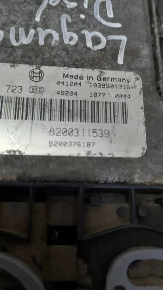 8200311539 Блок управления двигателем Renault Laguna 2 Арт e9691786, вид 2