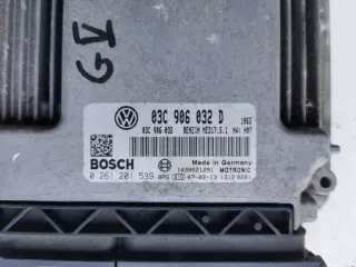 03C906032D 0261201539 Блок управления двигателем Volkswagen Golf 5 Арт e9694781, вид 4