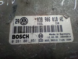 038906018AE Блок управления двигателем Volkswagen Golf 4 Арт e9694887, вид 2