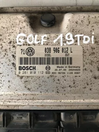 038906012L Блок управления двигателем Volkswagen Golf 4 Арт e9694980, вид 2