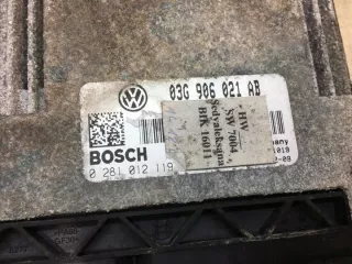 03G906021AB 0281012119 Блок управления двигателем Volkswagen Passat B6 Арт e9695218, вид 2