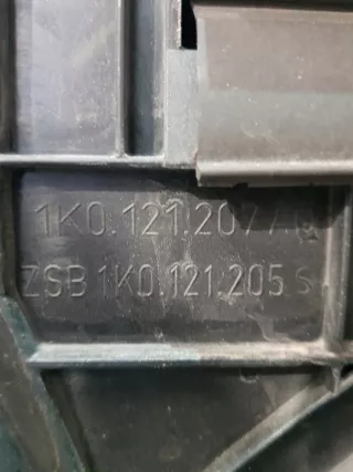 1K0145803S Передняя панель крепления облицовки (телевизор) Audi A3 8P Арт e9704051, вид 15