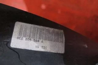 8E0805594A Передняя панель крепления облицовки (телевизор) Audi A4 B6 Арт e9704217, вид 3