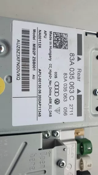 83A035063C Блок навигации Audi Q3 1 Арт e9766975, вид 3