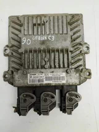 5WS40110CT 5WS40110C-T Блок управления двигателем Citroen C3 2 Арт e9770558, вид 3