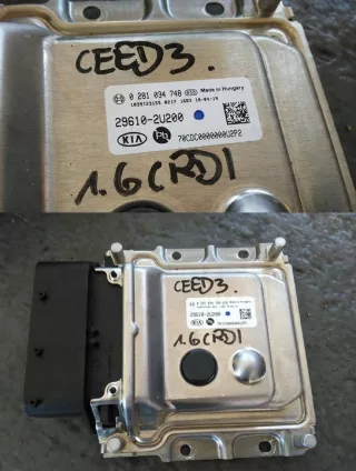 2018-20 29610-2U200 0281034748 Блок управления двигателем Kia Ceed 3 Арт e9771435, вид 1