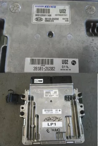 2018-20 39101-2U202 39100-2U202 Блок управления двигателем Kia Ceed 3 Арт e9771467, вид 1