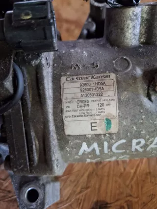 926001HD5A Компрессор кондиционера Nissan Micra K13 Арт e9773795, вид 3