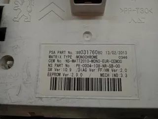 9804039380 2011- Щиток приборов (приборная панель) Citroen DS5 Арт e9784731, вид 3