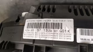 A2049005713 Щиток приборов (приборная панель) Mercedes C W204 Арт e9785070, вид 4