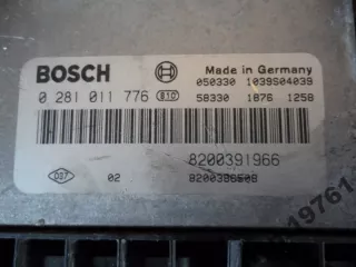 0281011776 8200391966 Блок управления двигателем Renault Scenic 2 Арт e9799584, вид 2