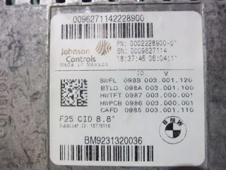 9231320036 65509231320 9231320 65509289584 9289584 65509365666 9365666 65509370870 9370870 Блок навигации BMW X3 F25 Арт e9803158, вид 7
