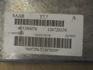 5168943 Блок управления двигателем Saab 9-5 1 Арт e9810897, вид 4