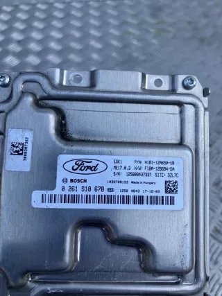 H1B1-12A650-UB F1BA-12B684-DA Блок управления двигателем Ford Fiesta 5 Арт e9831655, вид 2