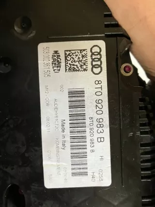 8T0920983B Щиток приборов (приборная панель) Audi A5 (S5,RS5) 1 Арт e9922907, вид 3