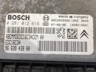 9663943980 LORK-486-19524 Блок управления двигателем Peugeot Partner 1 Арт e9926602, вид 4