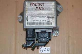 4S7T-14B056 Блок AirBag Ford Mondeo 3 Арт e9935849, вид 1