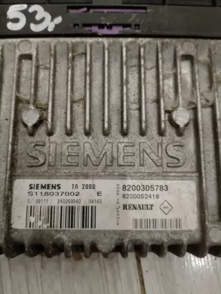 8200305783 8200052418 S118037002D Блок управления двигателем Renault Clio 2 Арт e9936410, вид 2
