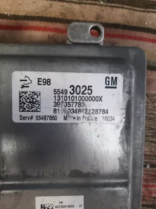 55493025 Блок управления двигателем Opel Astra K Арт e10025081, вид 4