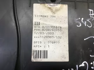 8200305576 Блок управления двигателем Renault Megane 2 Арт e10056587, вид 2