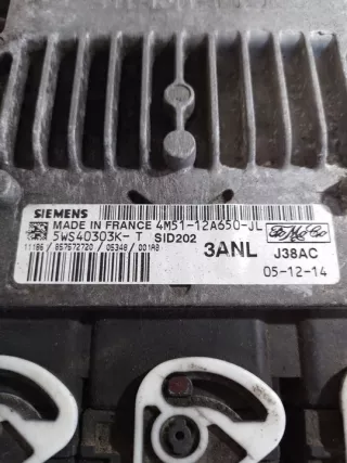 5WS40303KT 4M51-12650-JL ALLF9 Блок управления двигателем Ford Focus 1 Арт e10078952, вид 2