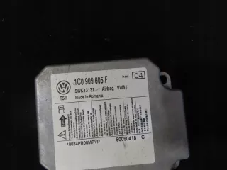 1C0909605F Блок AirBag Skoda Fabia 2 Арт e10092651, вид 2