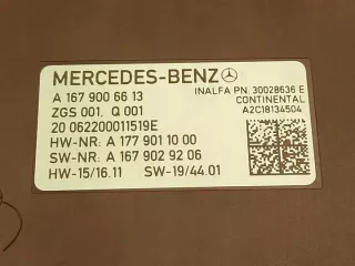 A1679006613 A1779011000 Блок предохранителей Mercedes GLE W167 Арт e10097919, вид 4