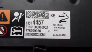 13514457 Блок AirBag Opel Astra K Арт e10107605, вид 2