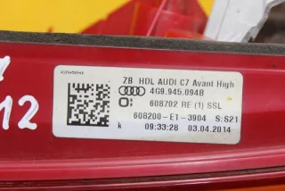 4G9945094B Фонарь задний правый Audi A6 C7 (S6,RS6) Арт e10204471, вид 8