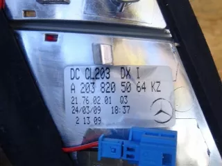 A2038205064 Фонарь задний правый Mercedes CLC Арт e10218538, вид 3