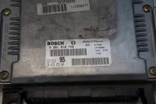 0281010749 9643525580 Блок управления двигателем Citroen C5 1 Арт e10230159, вид 3