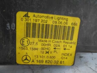 A1698200261 0301197202 Фара правая Mercedes A W169 Арт e10278306, вид 7