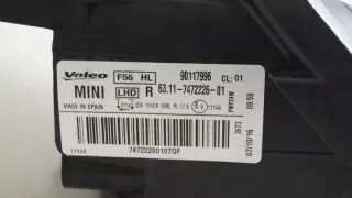 7472226-01 Фара правая MINI Cooper F56,F55 Арт e10283731, вид 3