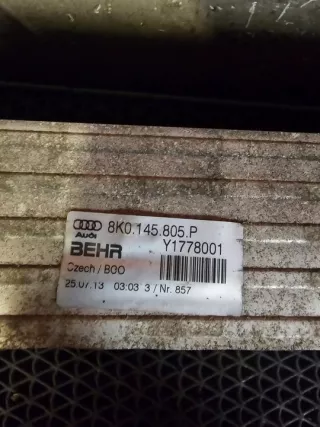 8K0145805P Интеркулер Audi A4 B8 Арт e10372517, вид 2