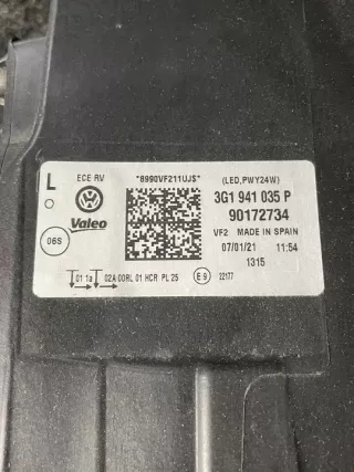 3G1941035P Фара левая Volkswagen Passat B8 Арт e10393040, вид 10