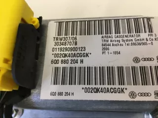 6Q0880204H Подушка безопасности Volkswagen Polo 4 Арт e10435485, вид 3