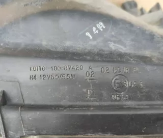 100-87420 Фара правая Mitsubishi Pajero 3 Арт e10440996, вид 3