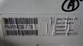 9646992680 9645994380 9643498680 964871530 Блок управления двигателем Citroen C3 1 Арт e10456367, вид 7