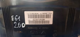 110080398 62109194889 398081 11008039801 Щиток приборов (приборная панель) BMW 5 E60/E61 Арт e10474128, вид 4