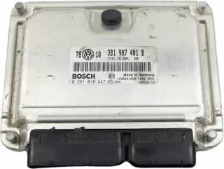 3B1907401B 0281010447 1039S01058 Блок управления двигателем Volkswagen Passat B5 Арт e10480240, вид 1