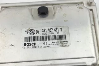 3B1907401B 0281010447 1039S01058 Блок управления двигателем Volkswagen Passat B5 Арт e10480240, вид 2