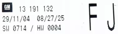 13191132 Блок предохранителей Opel Astra H Арт e10484479, вид 2