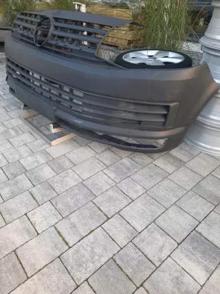 7E0807221D Бампер передний Volkswagen Transporter T6 Арт e10501422, вид 4