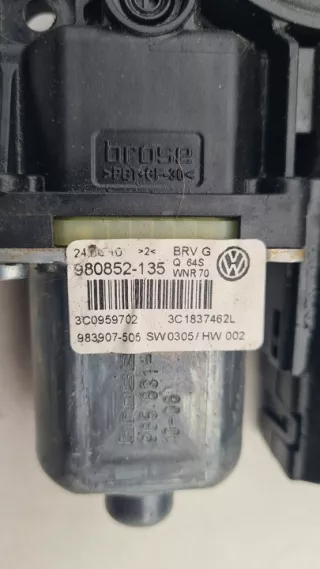 3C0959702 3C0959792 3C0969702 Моторчик стеклоподъемника Volkswagen Passat B6 Арт e10531707, вид 2