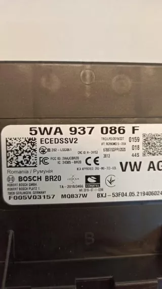 5WA937086F Блок комфорта Audi A3 8Y Арт e10540045, вид 3