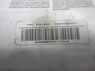 396982860058 34009342B Подушка безопасности BMW 1 E81/E82/E87/E88 Арт e10545881, вид 2
